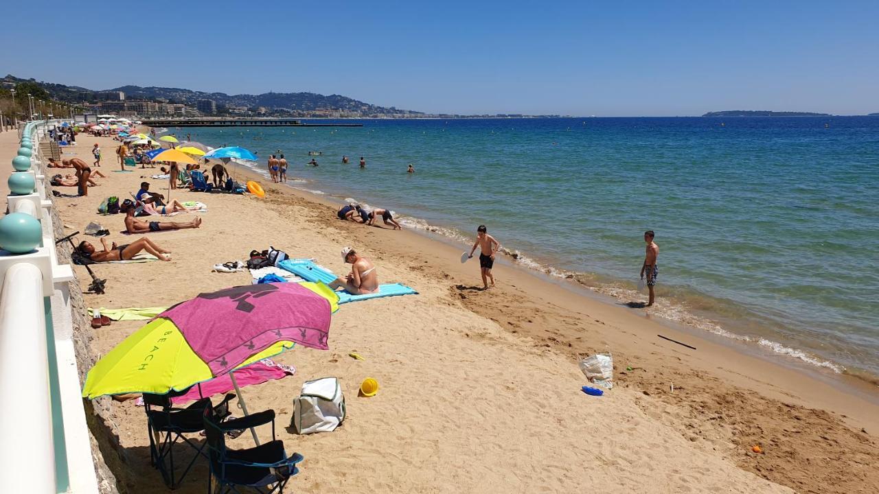 Garden&beach sea view apartment Cannes Buitenkant foto