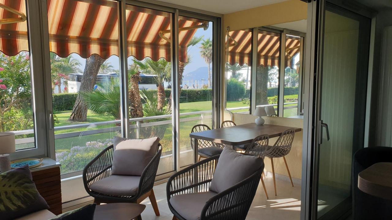 Garden&beach sea view apartment Cannes Buitenkant foto
