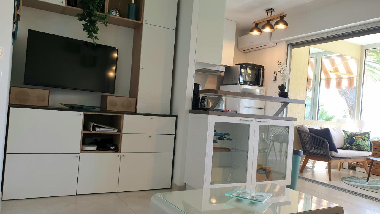 Garden&beach sea view apartment Cannes Buitenkant foto