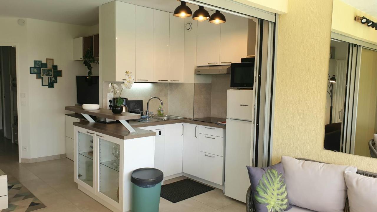 Garden&beach sea view apartment Cannes Buitenkant foto