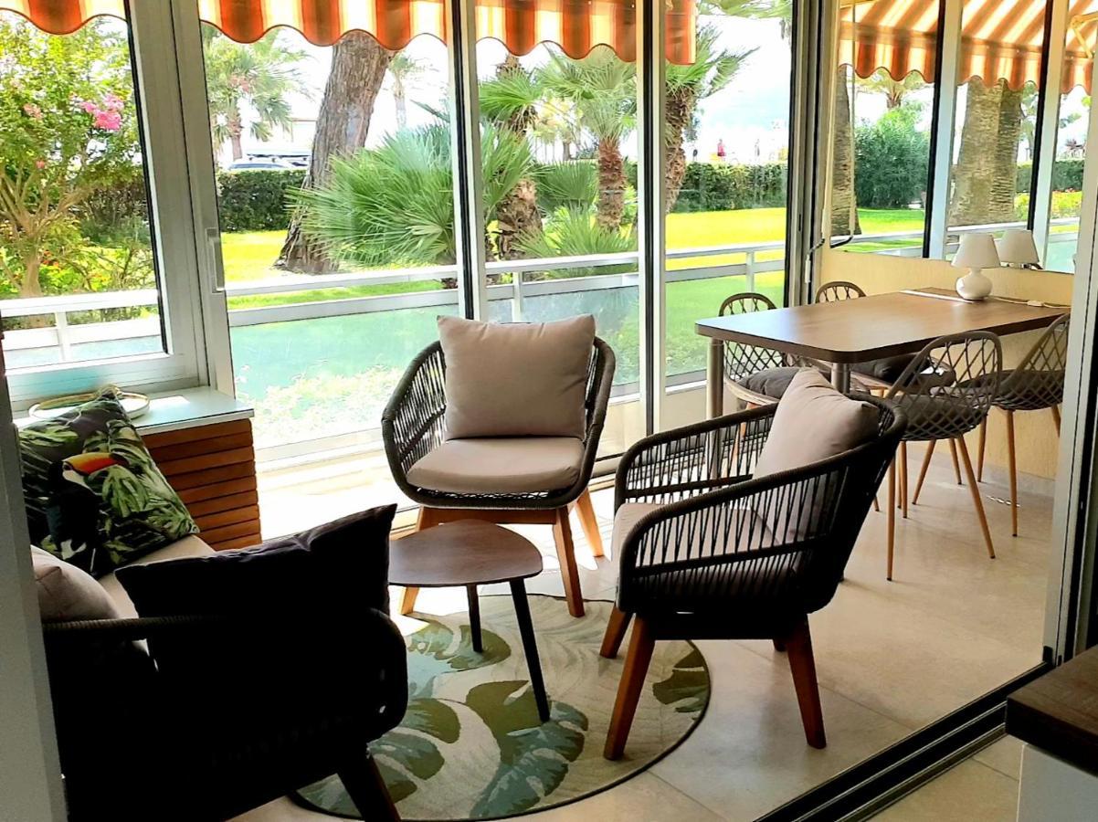 Garden&beach sea view apartment Cannes Buitenkant foto