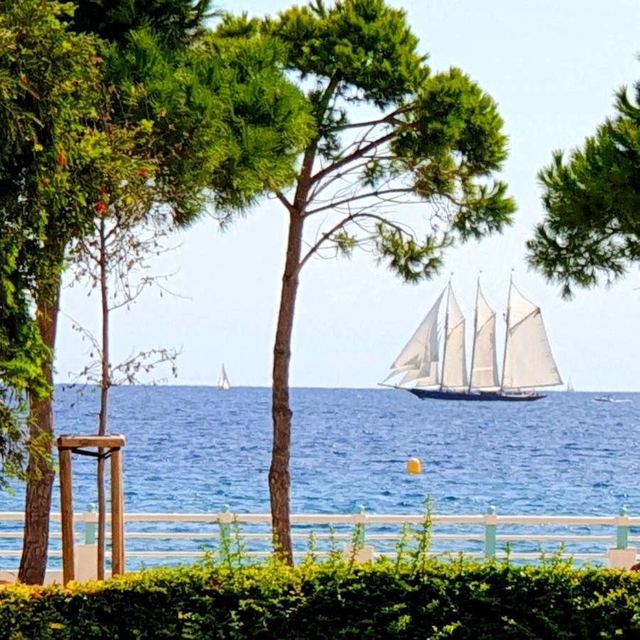 Garden&beach sea view apartment Cannes Buitenkant foto