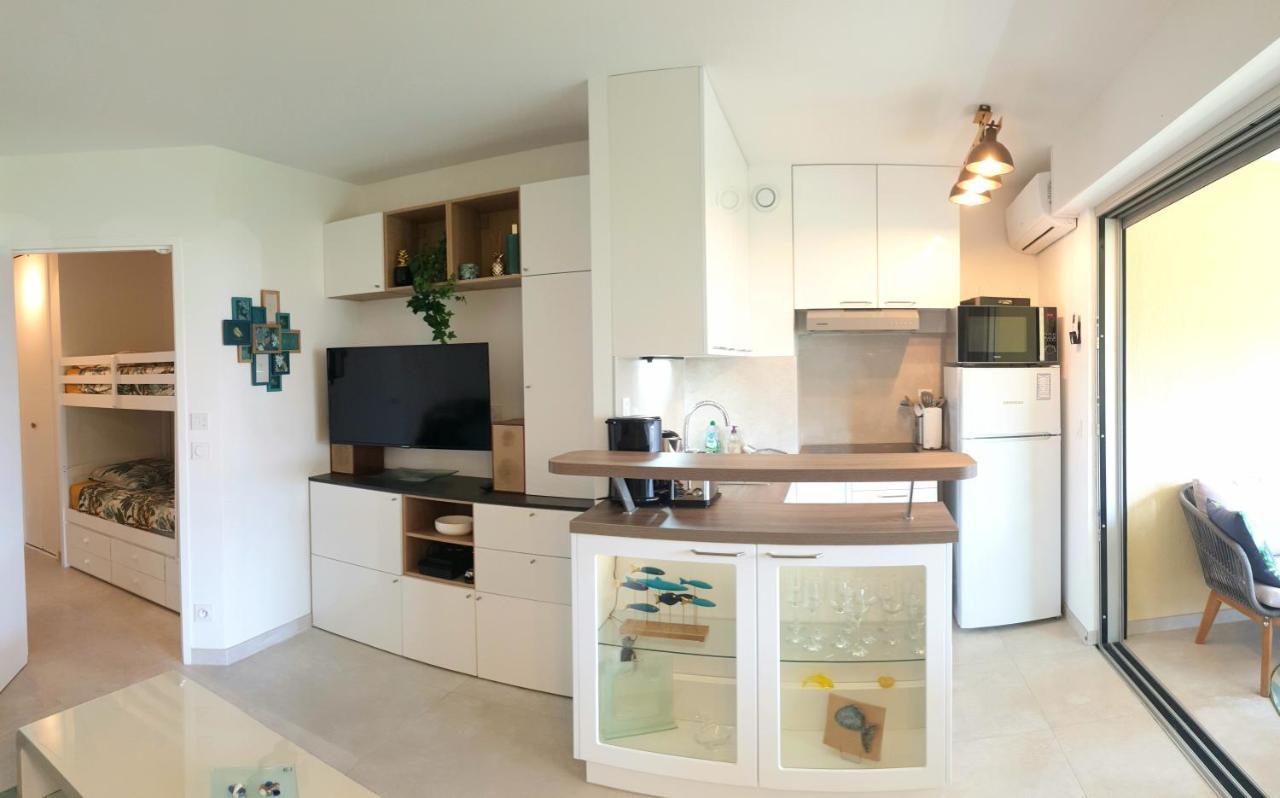 Garden&beach sea view apartment Cannes Buitenkant foto